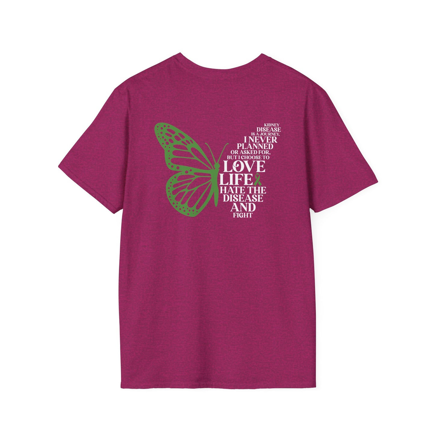 Kidney Disease Awareness GRAPHIC ON BACK ONLY T-Shirt