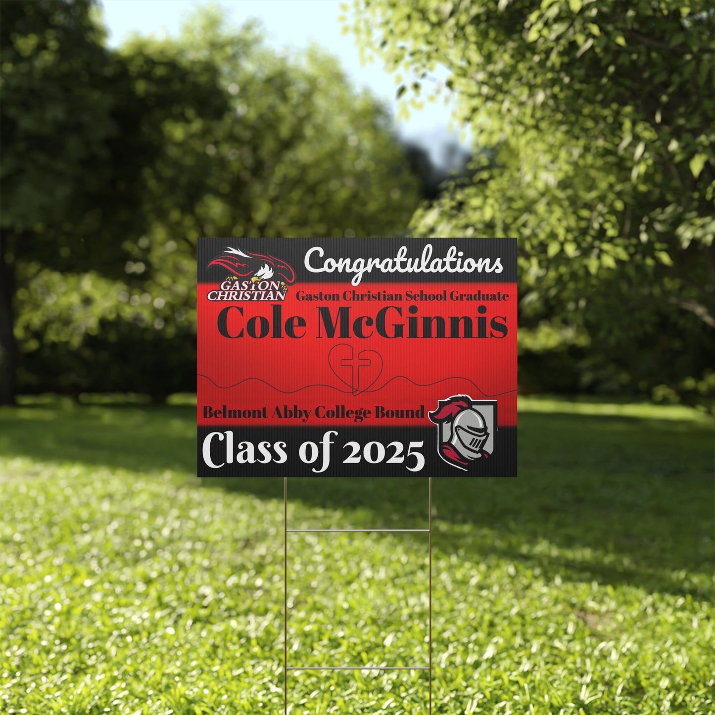 COLE class of 2025 - Plastic Yard Sign