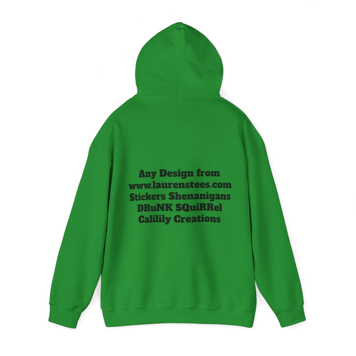 Custom or Any Design on Site Hoodie FRONT AND BACK DESIGNS - Unisex Heavy Blend™ Hooded Sweatshirt