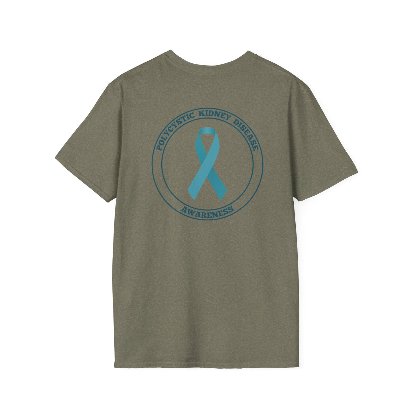 Polycystic Kidney Disease Awareness T-Shirt for Campus Support