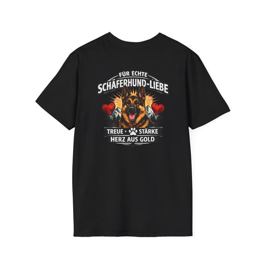 German Shepherd Loyalty T-Shirt — "Loyalty, strength, and a heart of gold"