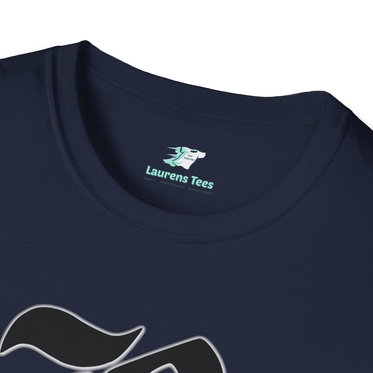 Custom Front/Back (RHS Baseball used as example) - Unisex Softstyle T-Shirt
