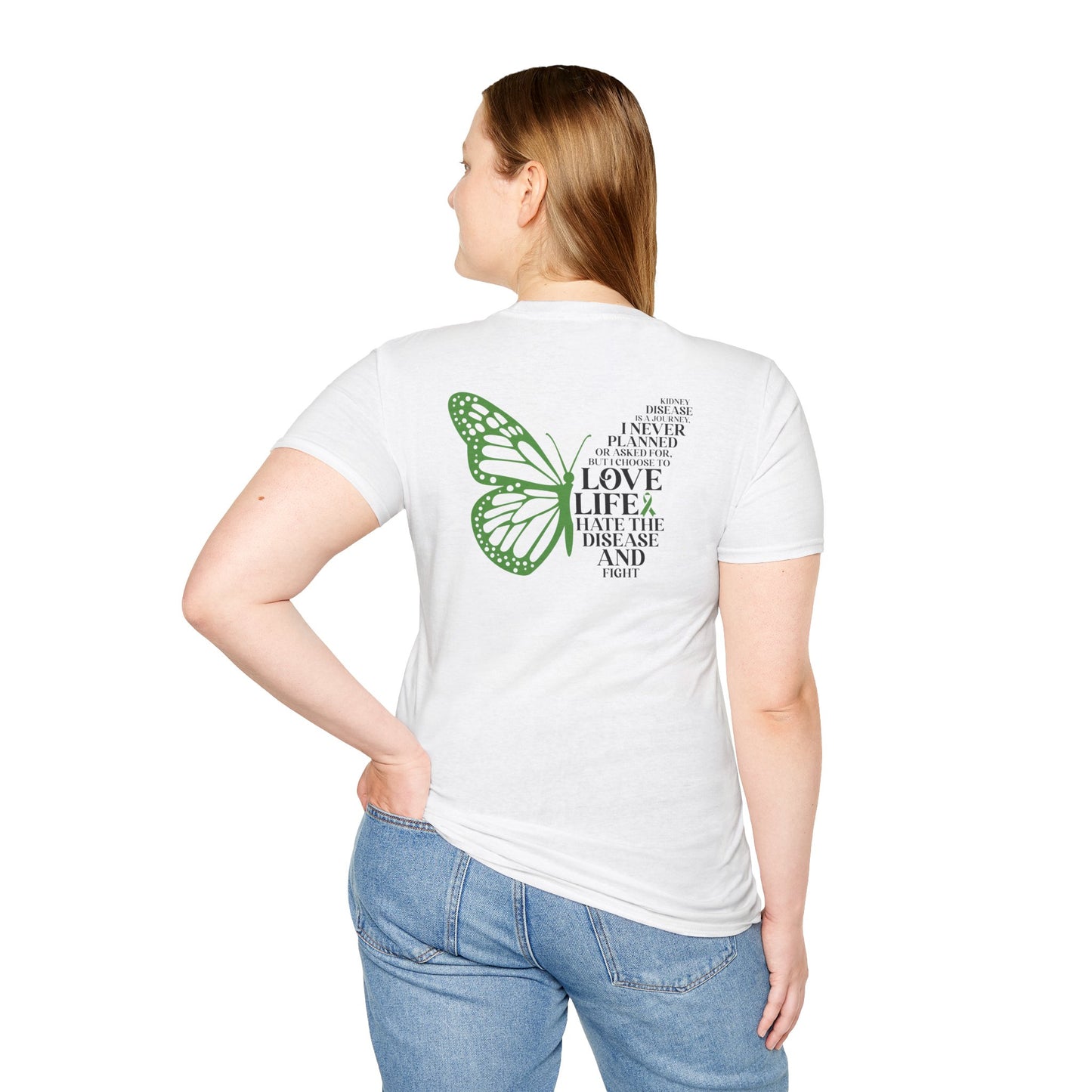 Kidney Disease Awareness GRAPHIC ON BACK ONLY T-Shirt