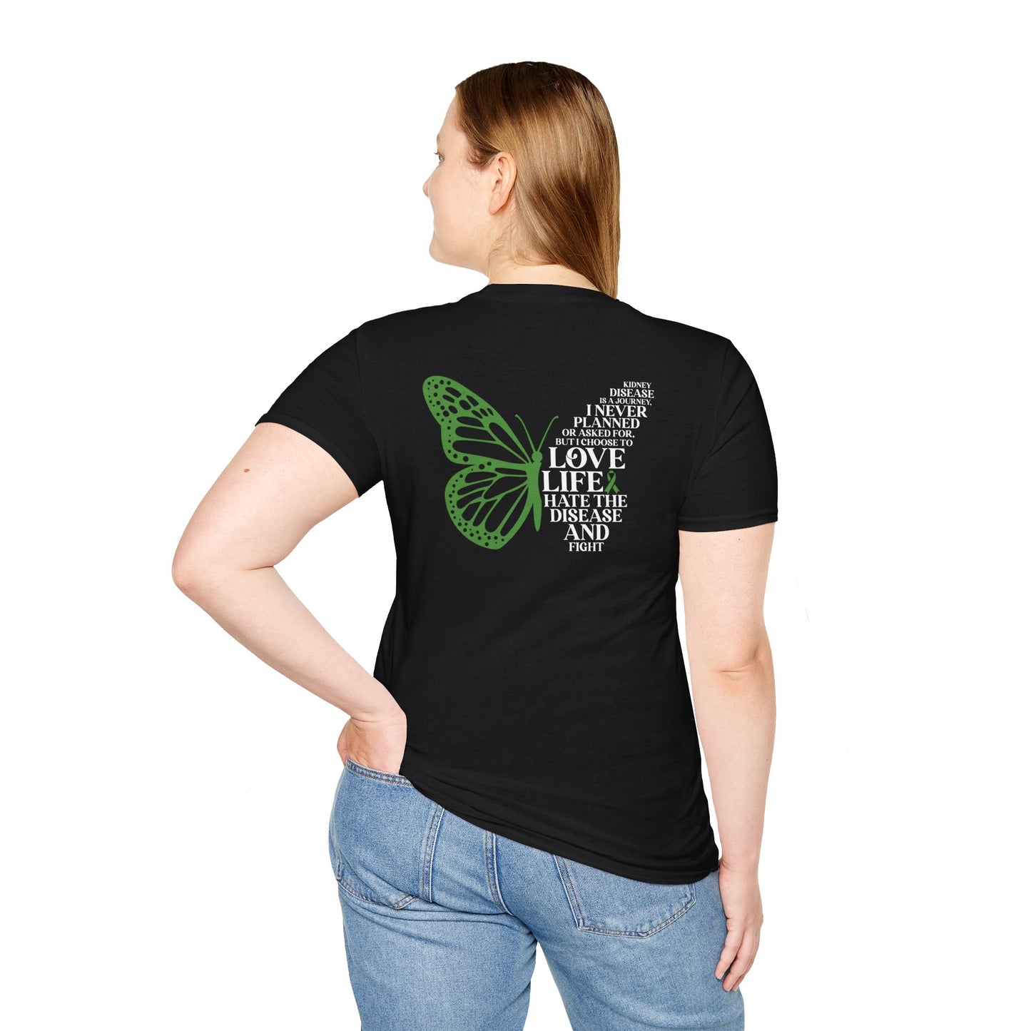 Kidney Disease Awareness GRAPHIC ON BACK ONLY T-Shirt