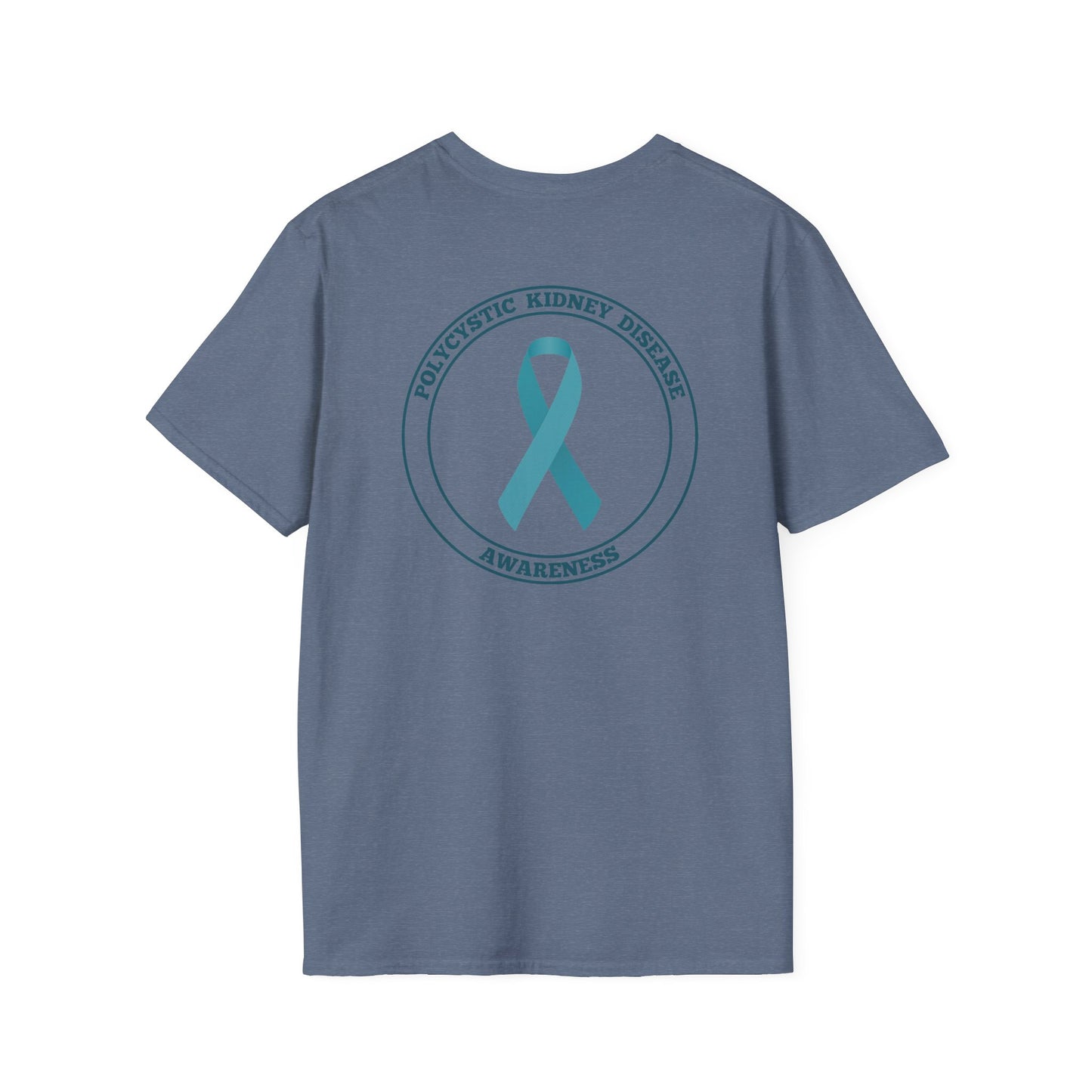 Polycystic Kidney Disease Awareness T-Shirt for Campus Support