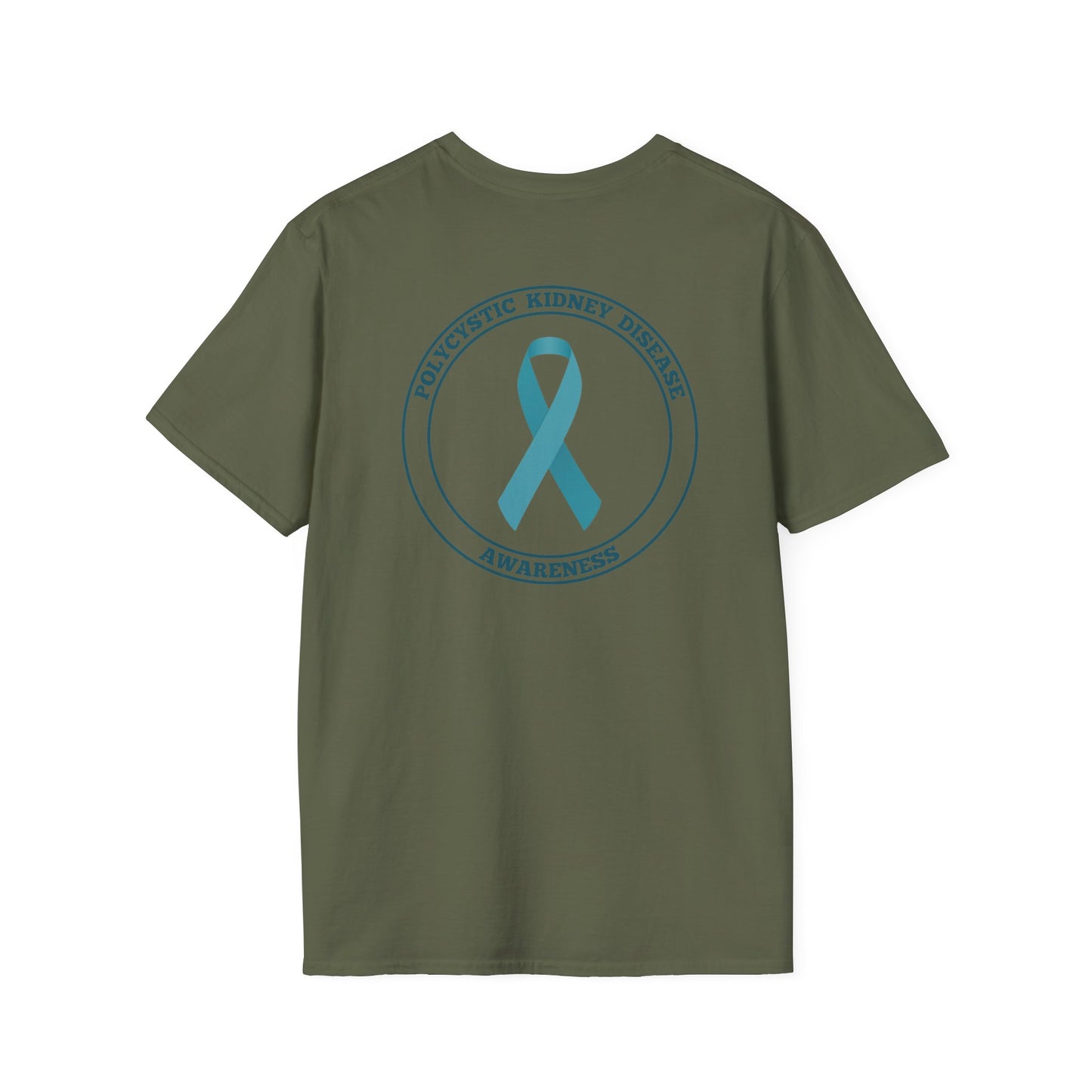 Polycystic Kidney Disease Awareness T-Shirt for Campus Support