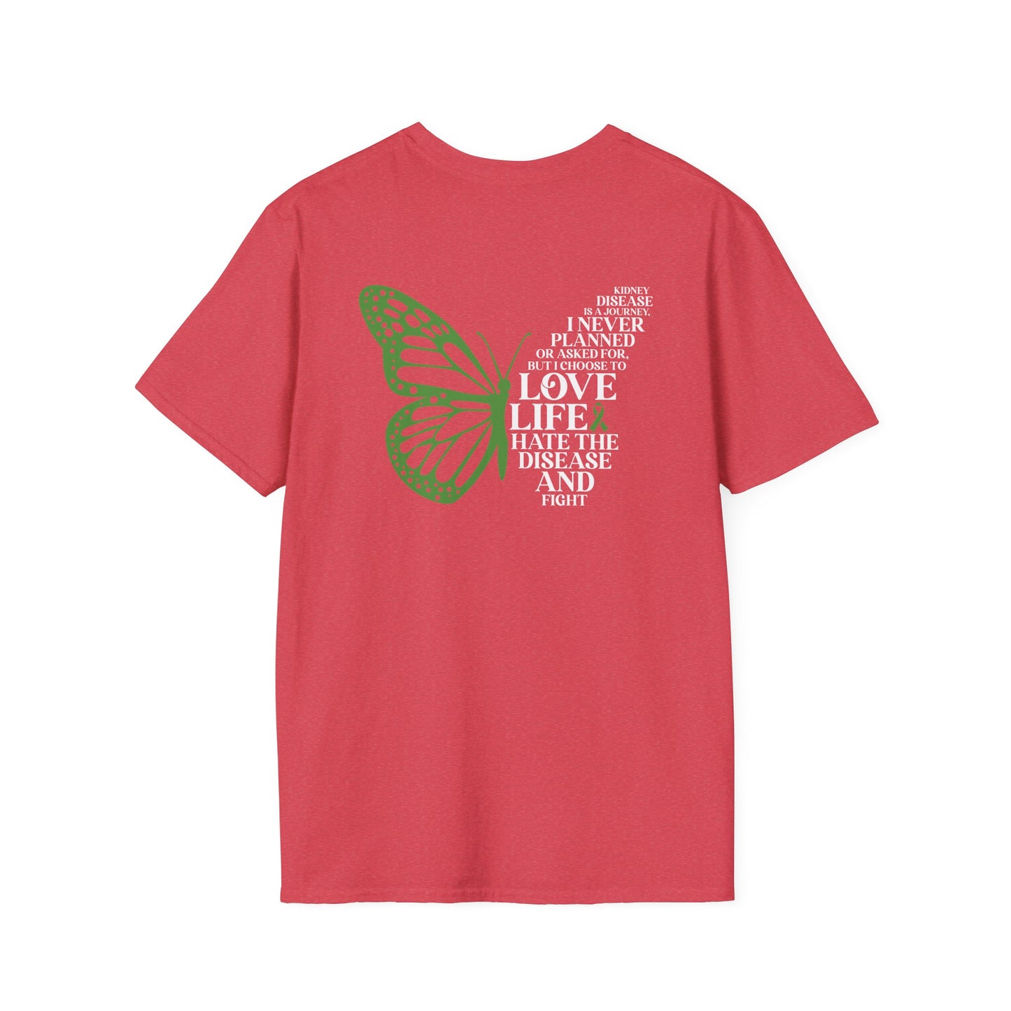 Kidney Disease Awareness GRAPHIC ON BACK ONLY T-Shirt
