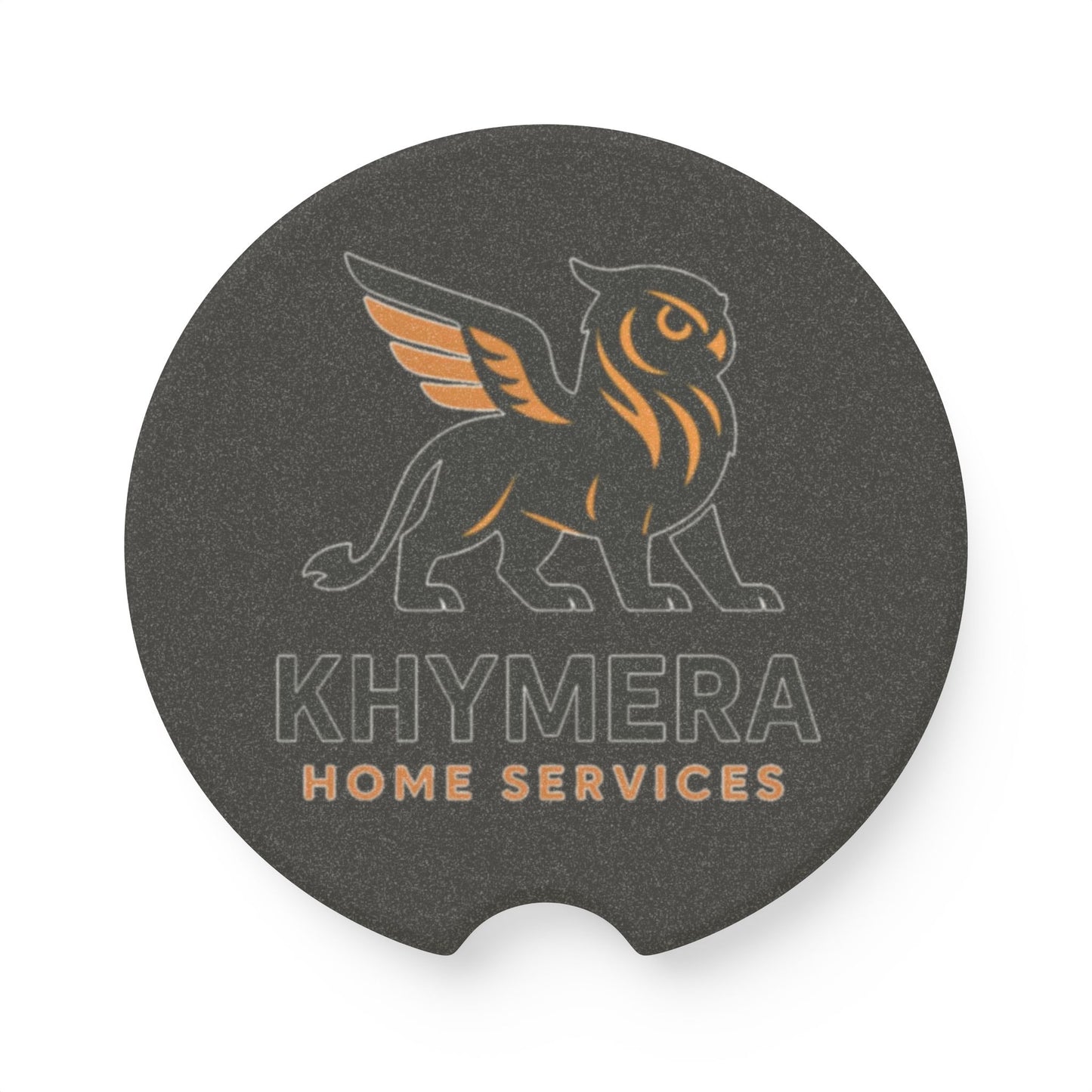 Khymera Custom Soapstone Car Coaster, Personalized Car Accessories, Unique Auto Gifts, Home Services Decoration, Car Enthusiast Gift