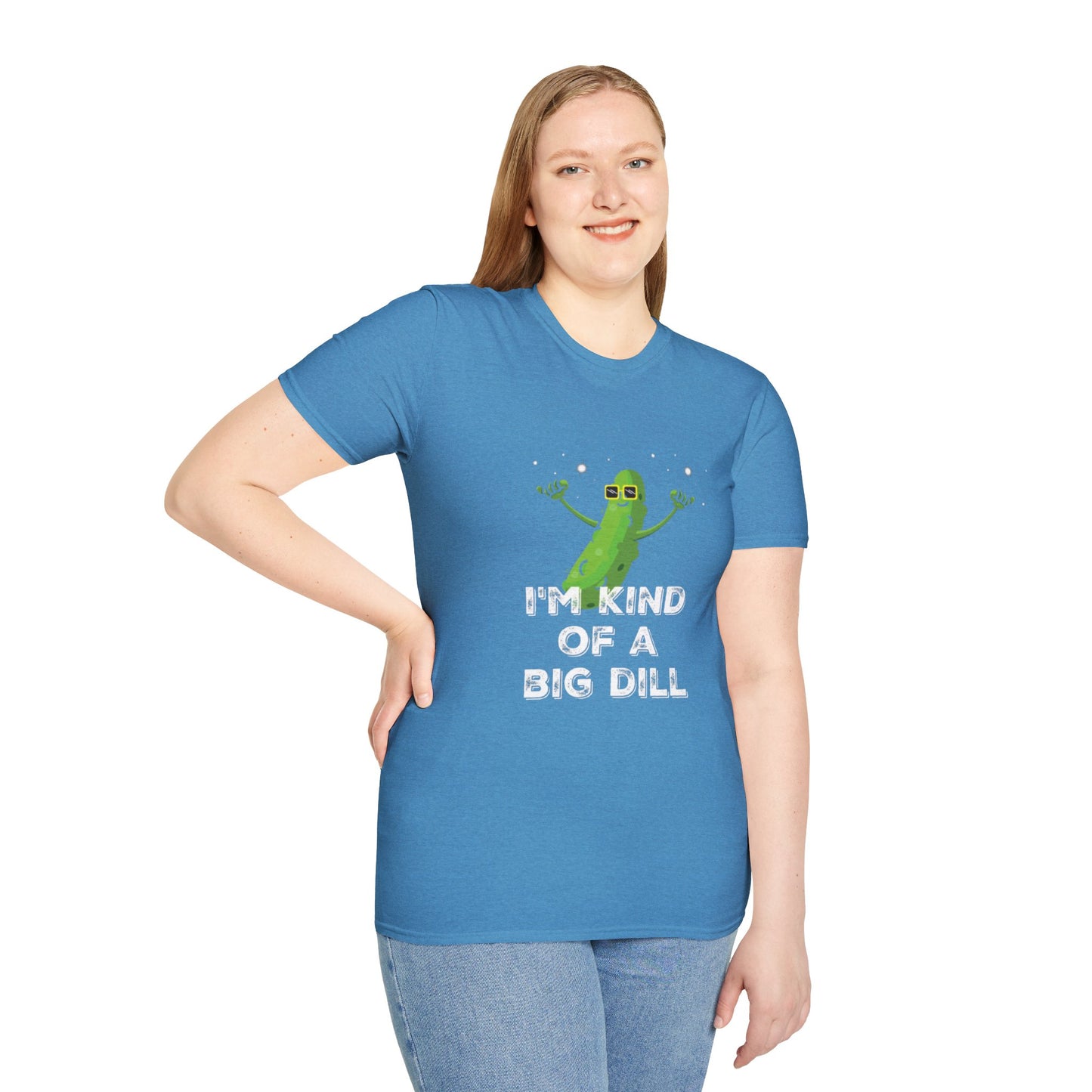 Funny Pickle T-Shirt, Quirky Tee for Foodies, Perfect Gift for Veggie Lovers, Casual Wear, Humor Merch