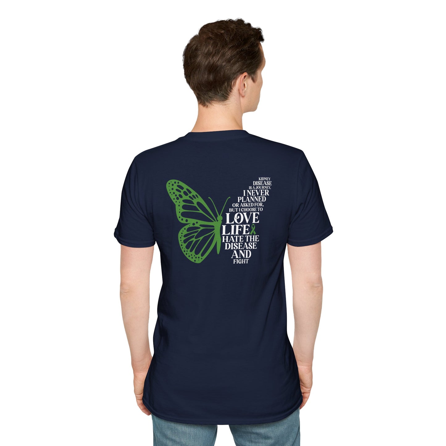 Kidney Disease Awareness GRAPHIC ON BACK ONLY T-Shirt