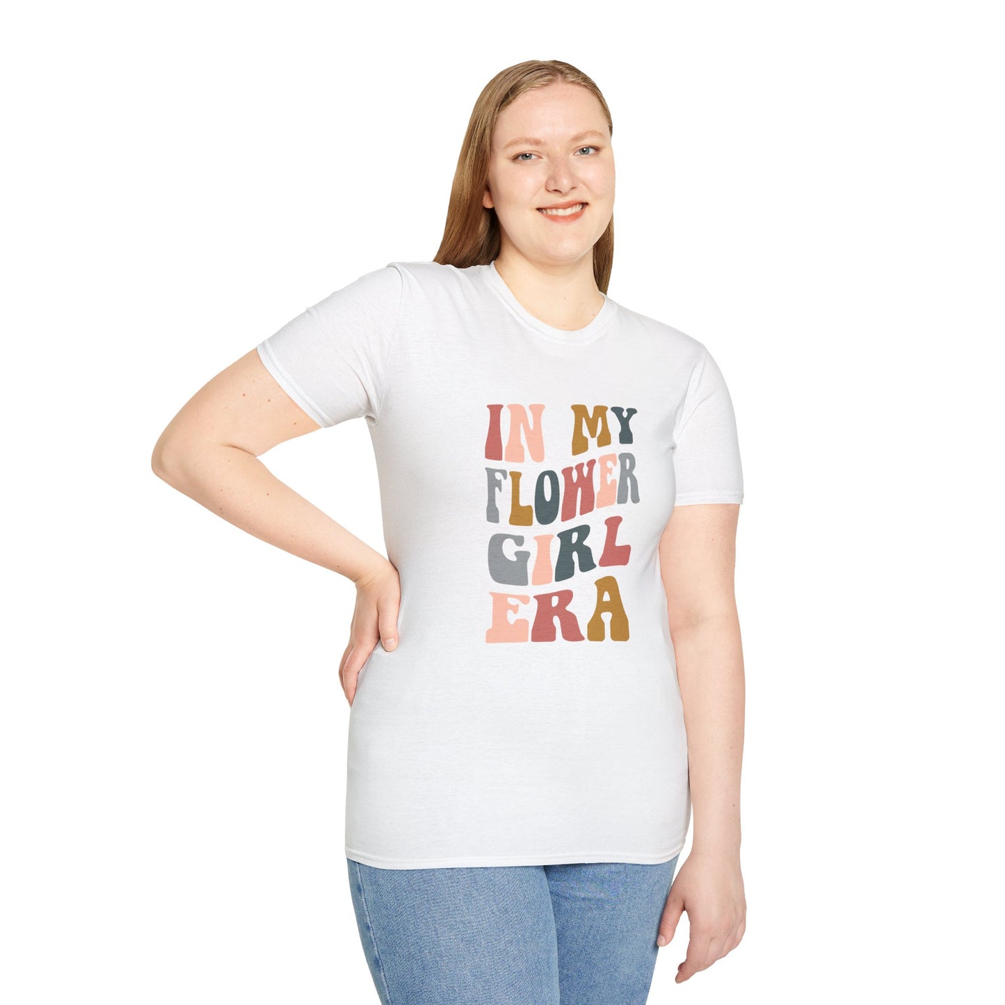 Flower Girl Bridal Party T-Shirt