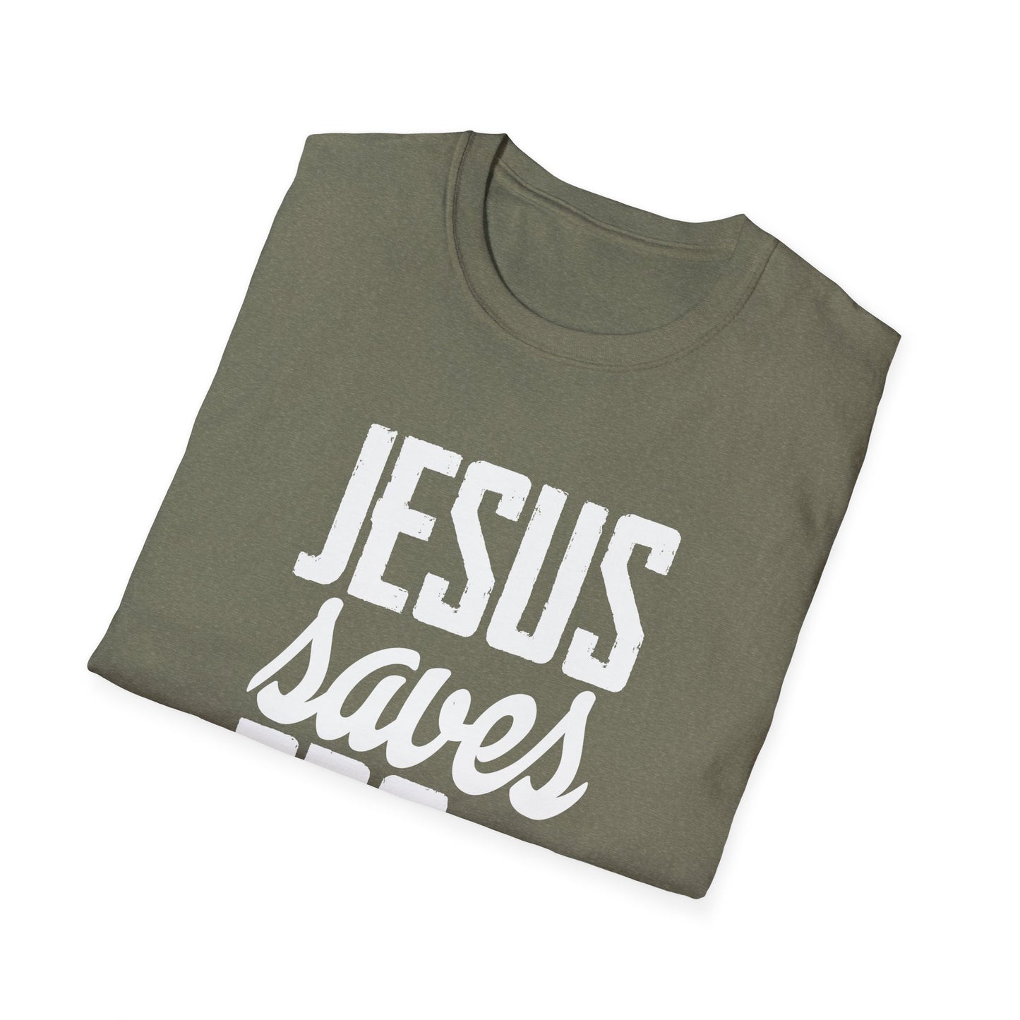 Jesus Saves Bro - Unisex Softstyle T-Shirt