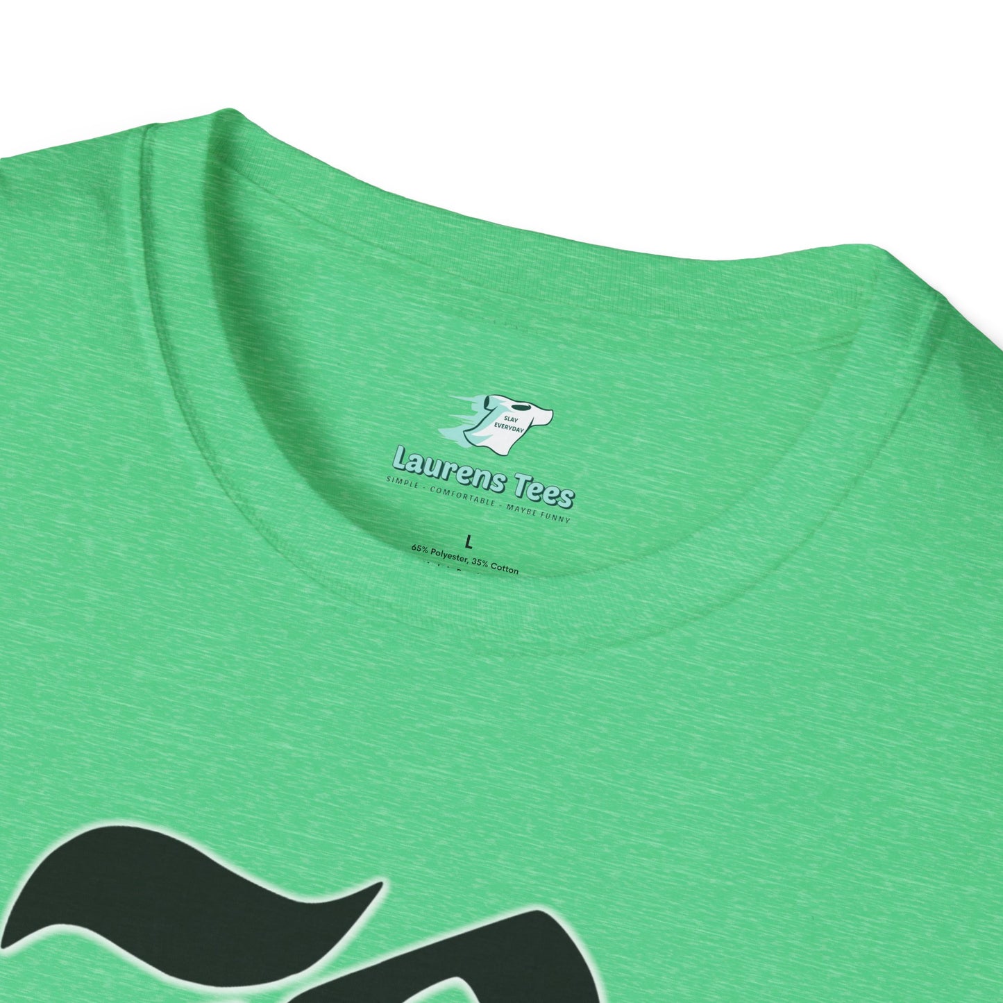 Custom Front/Back (RHS Baseball used as example) - Unisex Softstyle T-Shirt