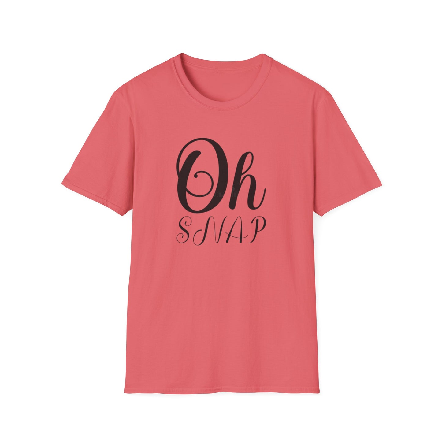 Funny Oh Snap Unisex Softstyle T-Shirt | Cute Gift for Friends, Family, Birthday, Humor, Casual Wear