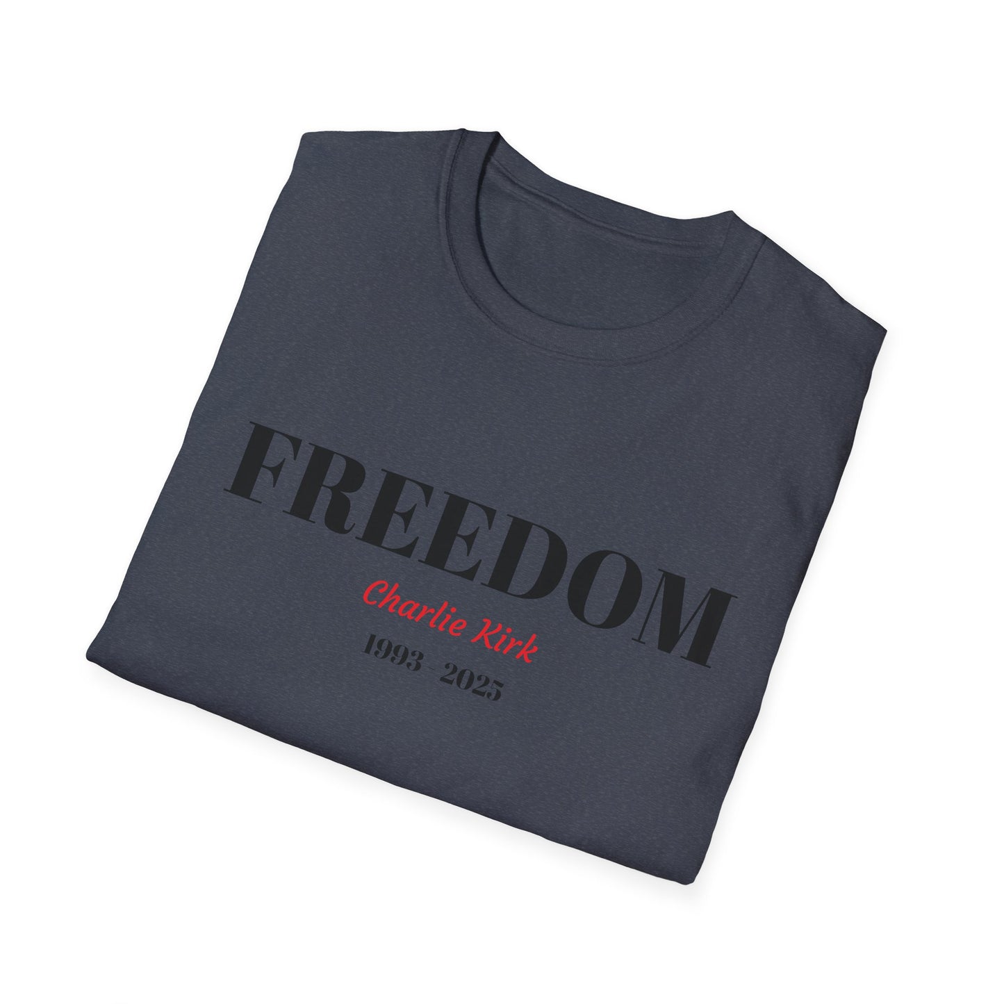 Unisex T-Shirt Charlie Kirk Freedom Shirt