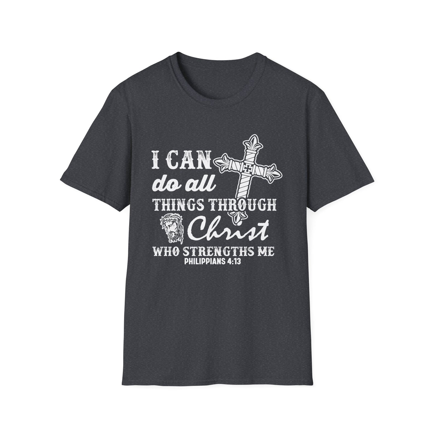 I can do all things through Christ - Unisex Softstyle T-Shirt