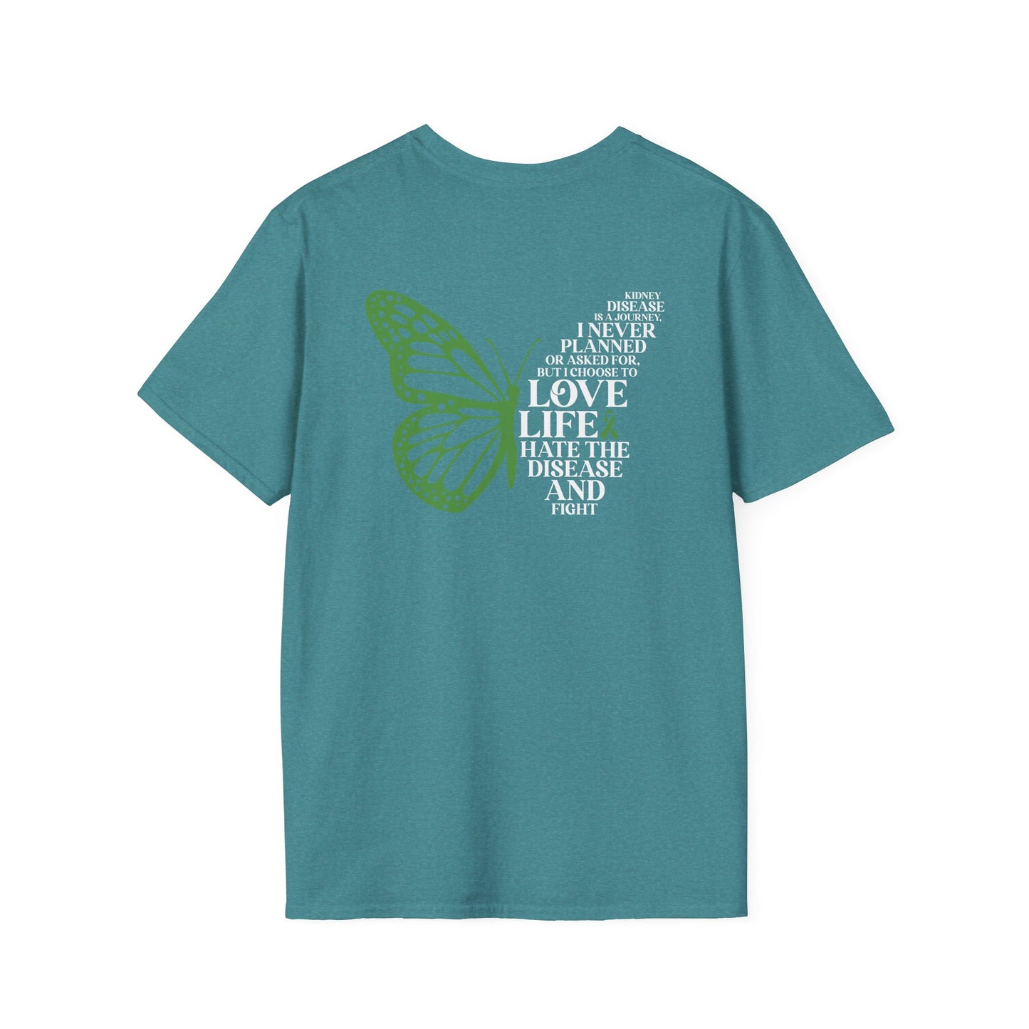 Kidney Disease Awareness GRAPHIC ON BACK ONLY T-Shirt