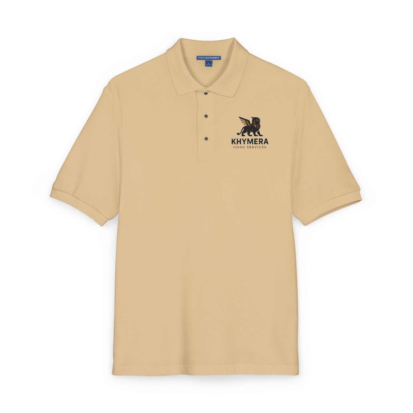 Khymera Home Services Elegant Embroidered Unisex Polo Shirt