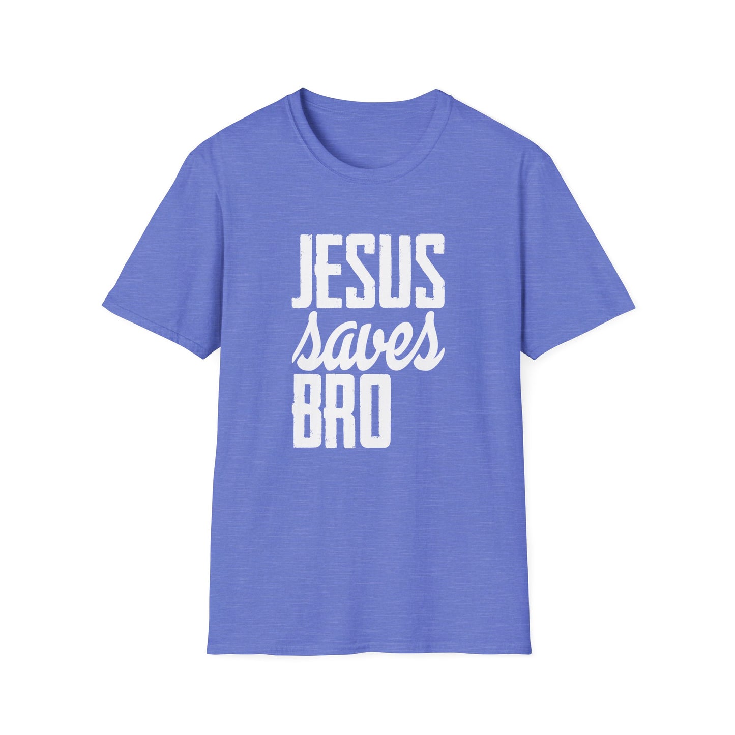 Jesus Saves Bro - Unisex Softstyle T-Shirt
