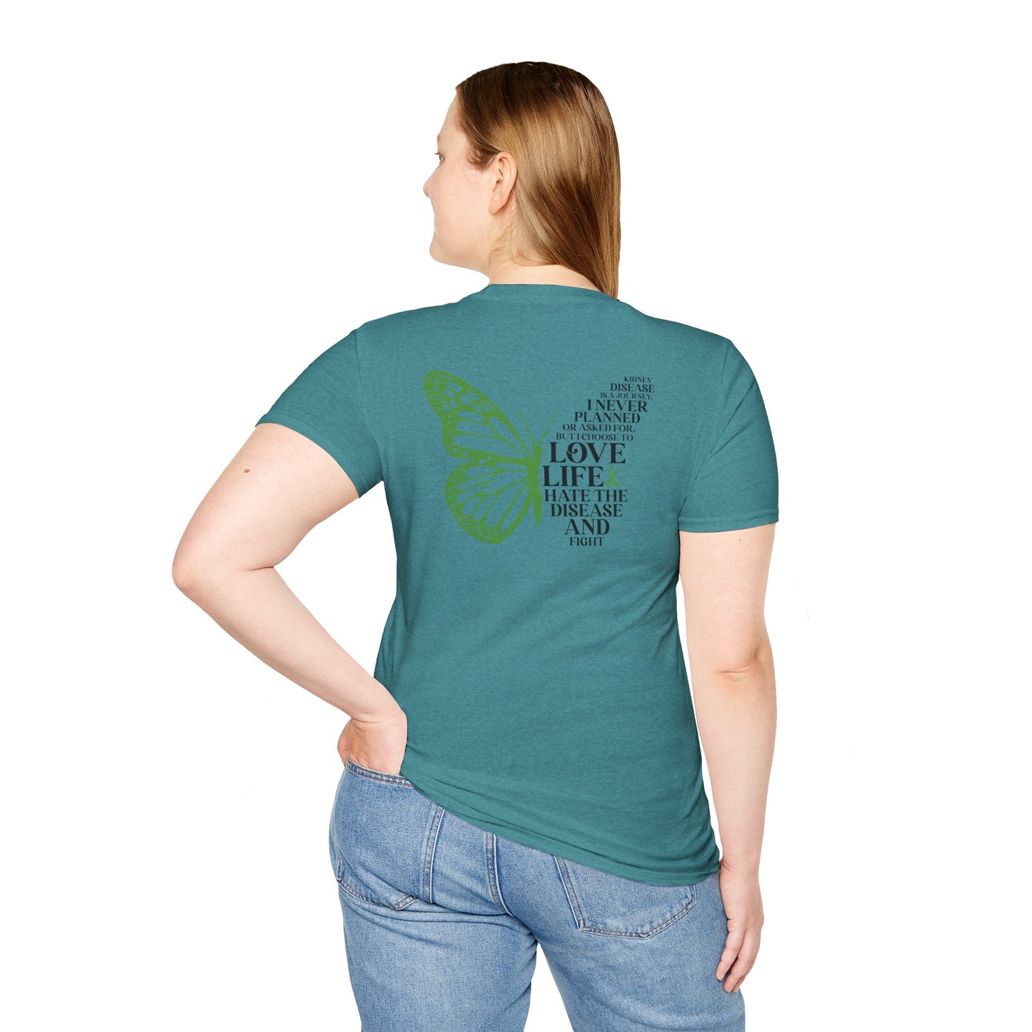 Kidney Disease Awareness GRAPHIC ON BACK ONLY T-Shirt
