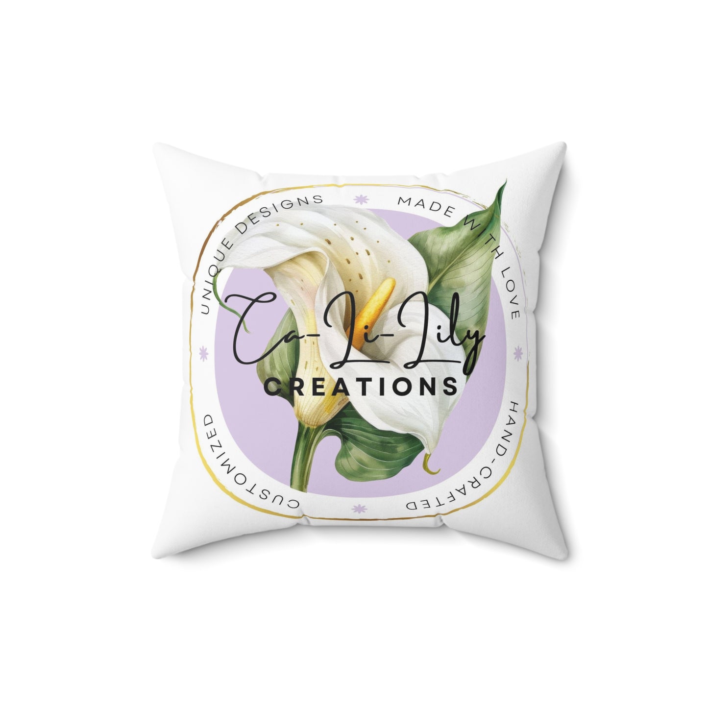 Custom Pillow - Faux Suede Square Pillow