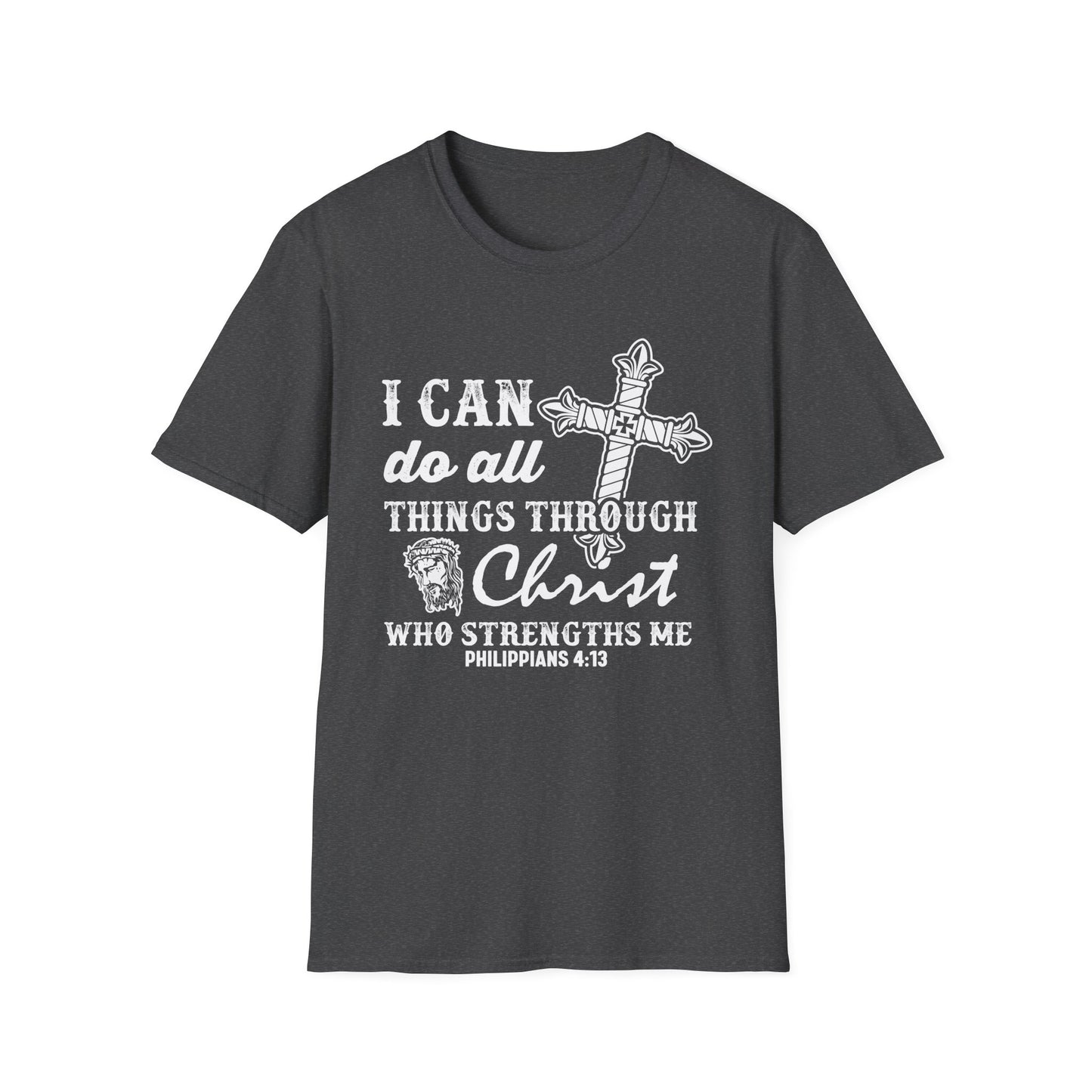 I can do all things through Christ - Unisex Softstyle T-Shirt