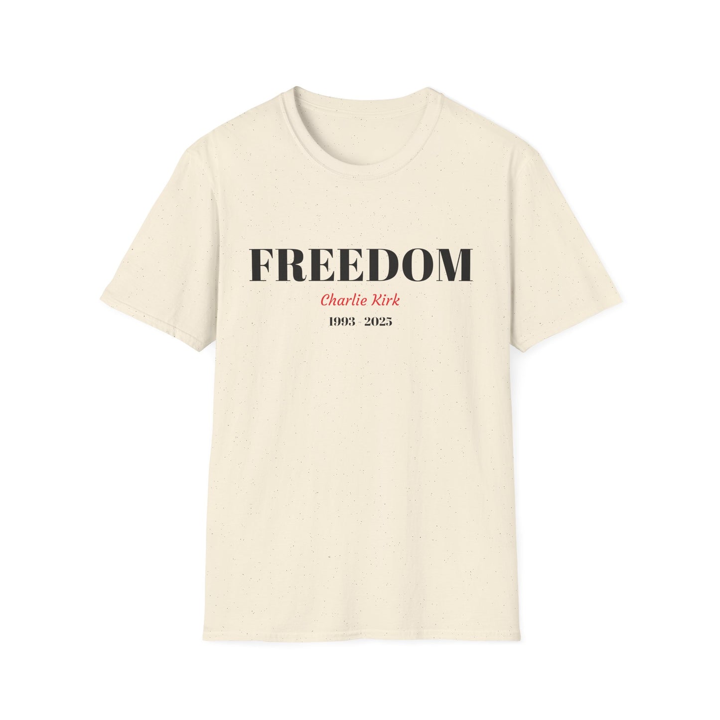 Unisex T-Shirt Charlie Kirk Freedom Shirt