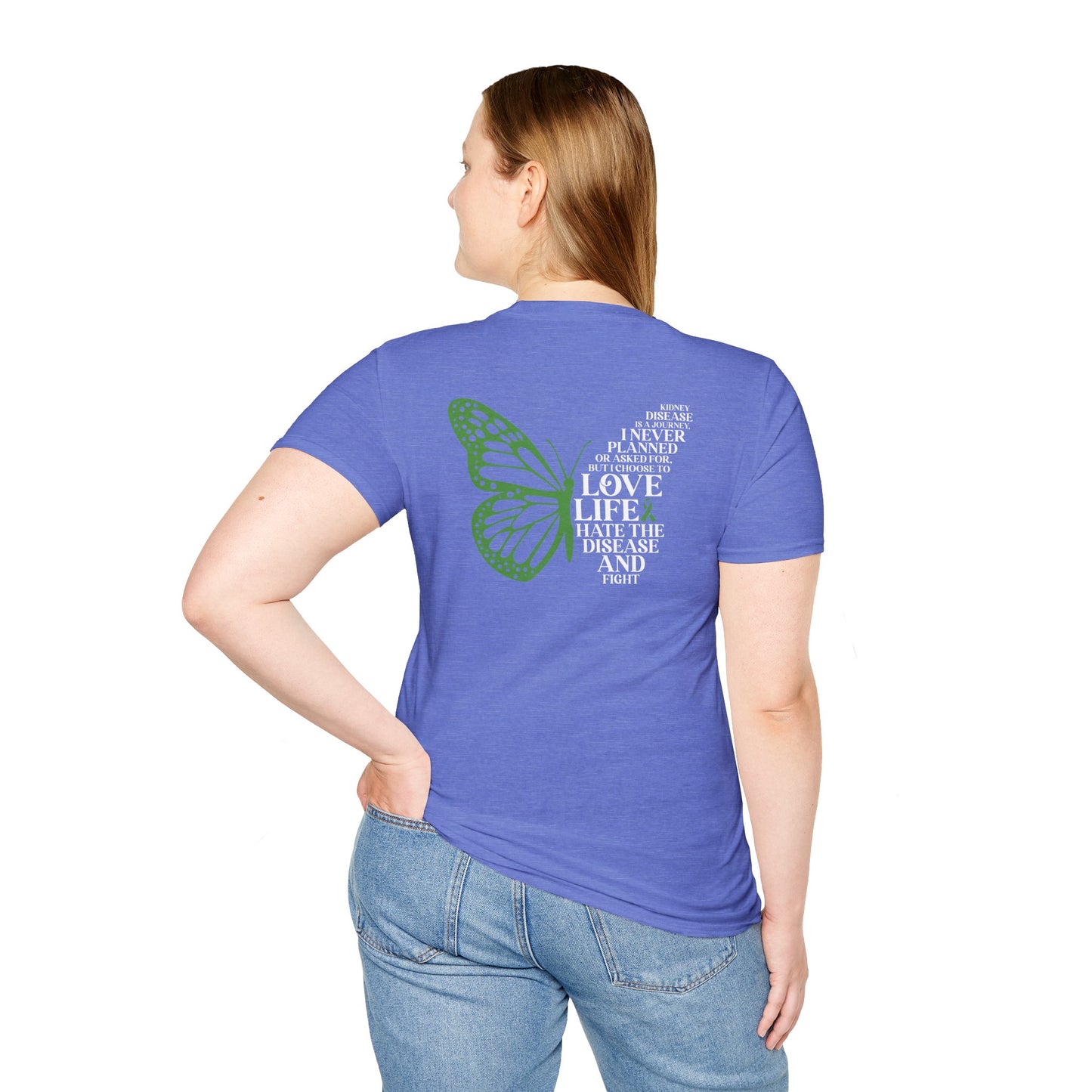 Kidney Disease Awareness GRAPHIC ON BACK ONLY T-Shirt