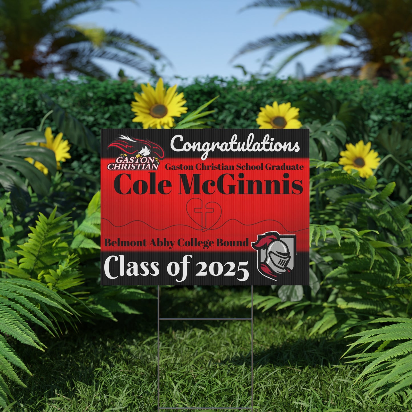 COLE class of 2025 - Plastic Yard Sign