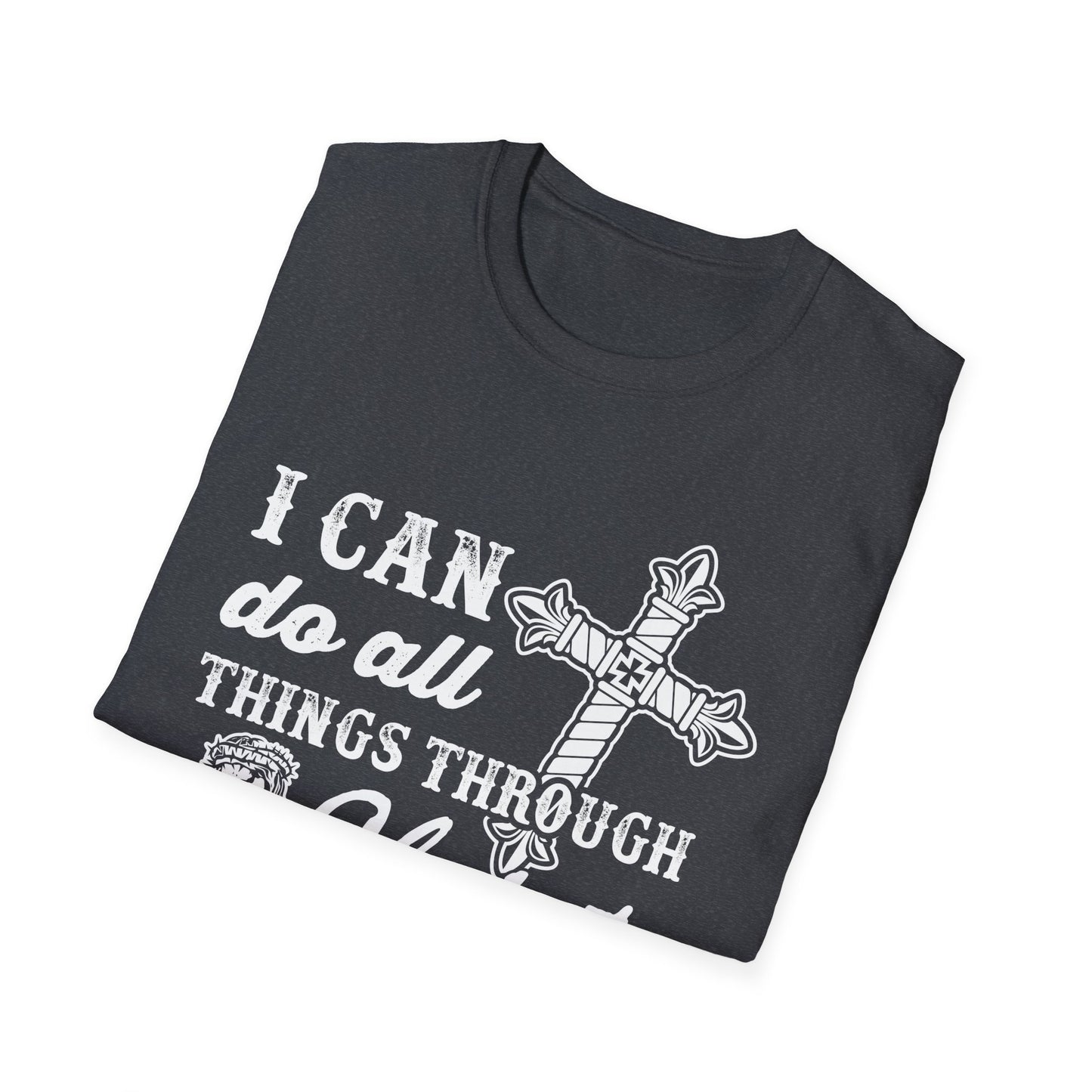 I can do all things through Christ - Unisex Softstyle T-Shirt
