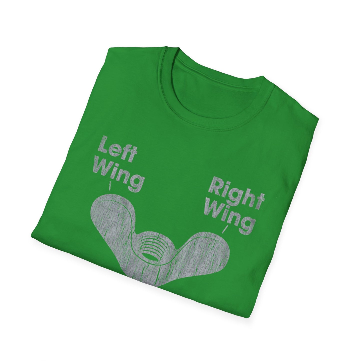 Left Wing Right Wing Same Nut - Unisex Softstyle T-Shirt