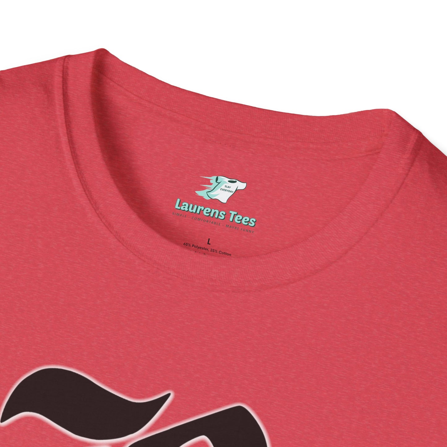 Custom Front/Back (RHS Baseball used as example) - Unisex Softstyle T-Shirt