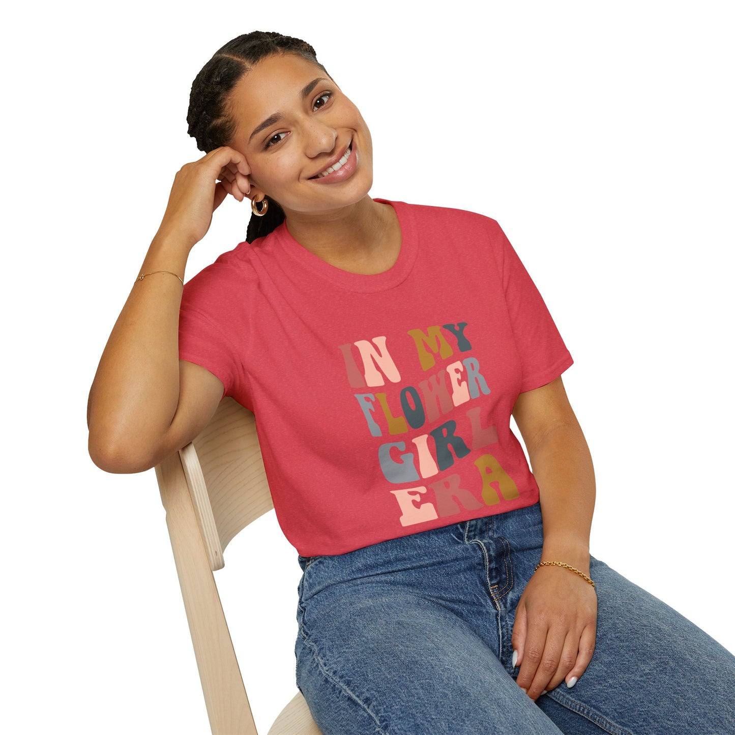 Flower Girl Bridal Party T-Shirt