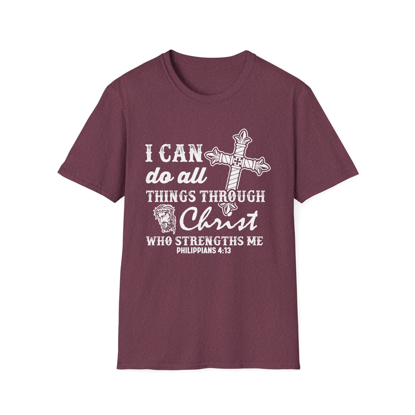 I can do all things through Christ - Unisex Softstyle T-Shirt