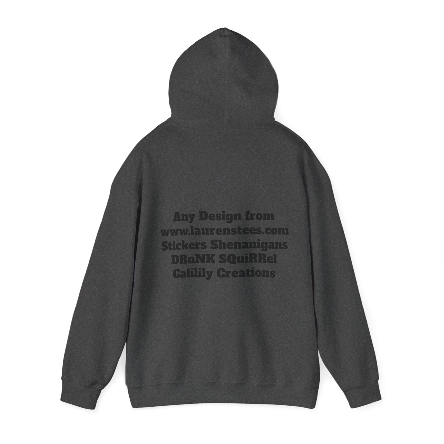 Custom or Any Design on Site Hoodie FRONT AND BACK DESIGNS - Unisex Heavy Blend™ Hooded Sweatshirt