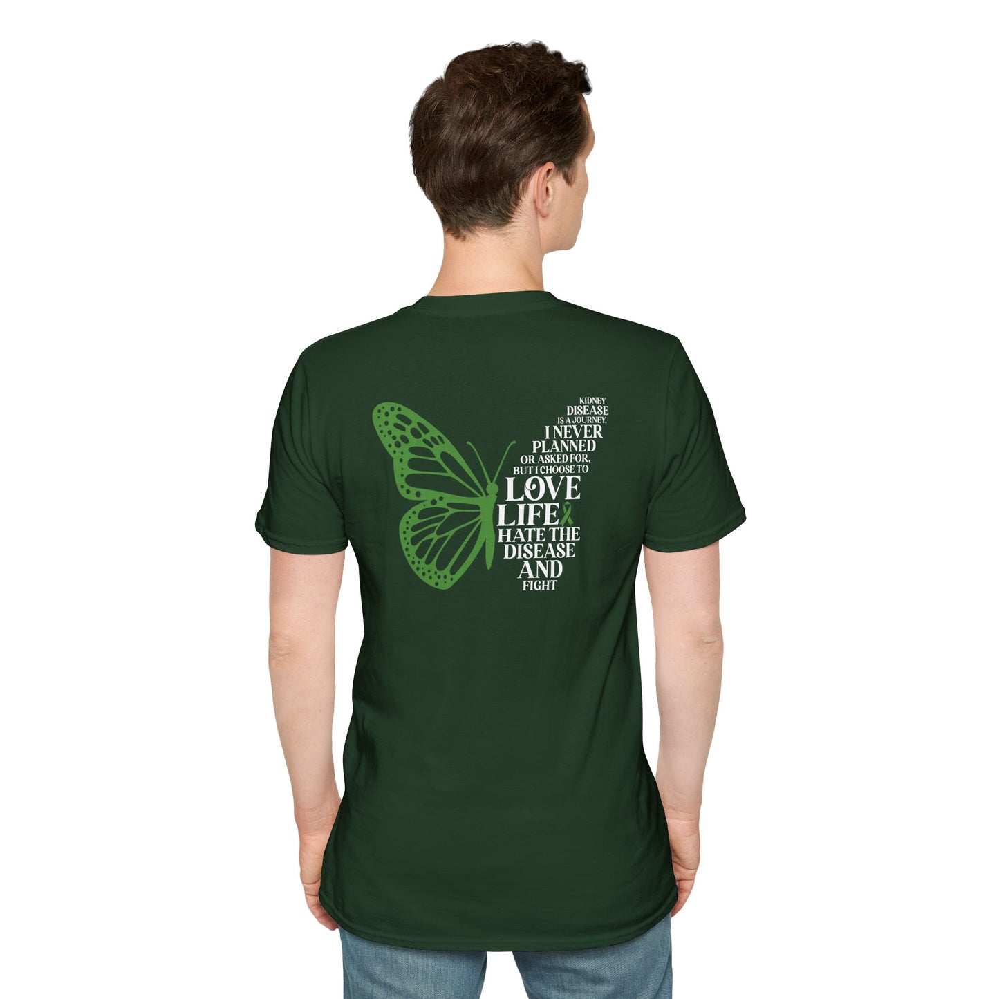 Kidney Disease Awareness GRAPHIC ON BACK ONLY T-Shirt