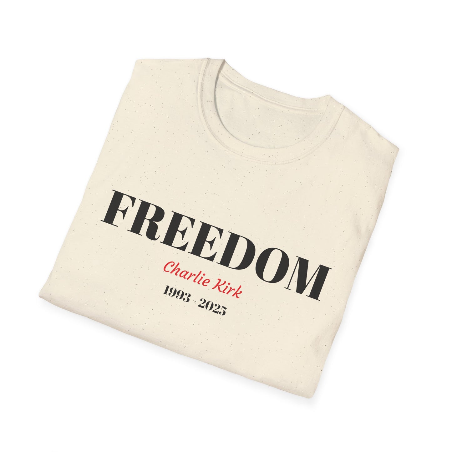 Unisex T-Shirt Charlie Kirk Freedom Shirt