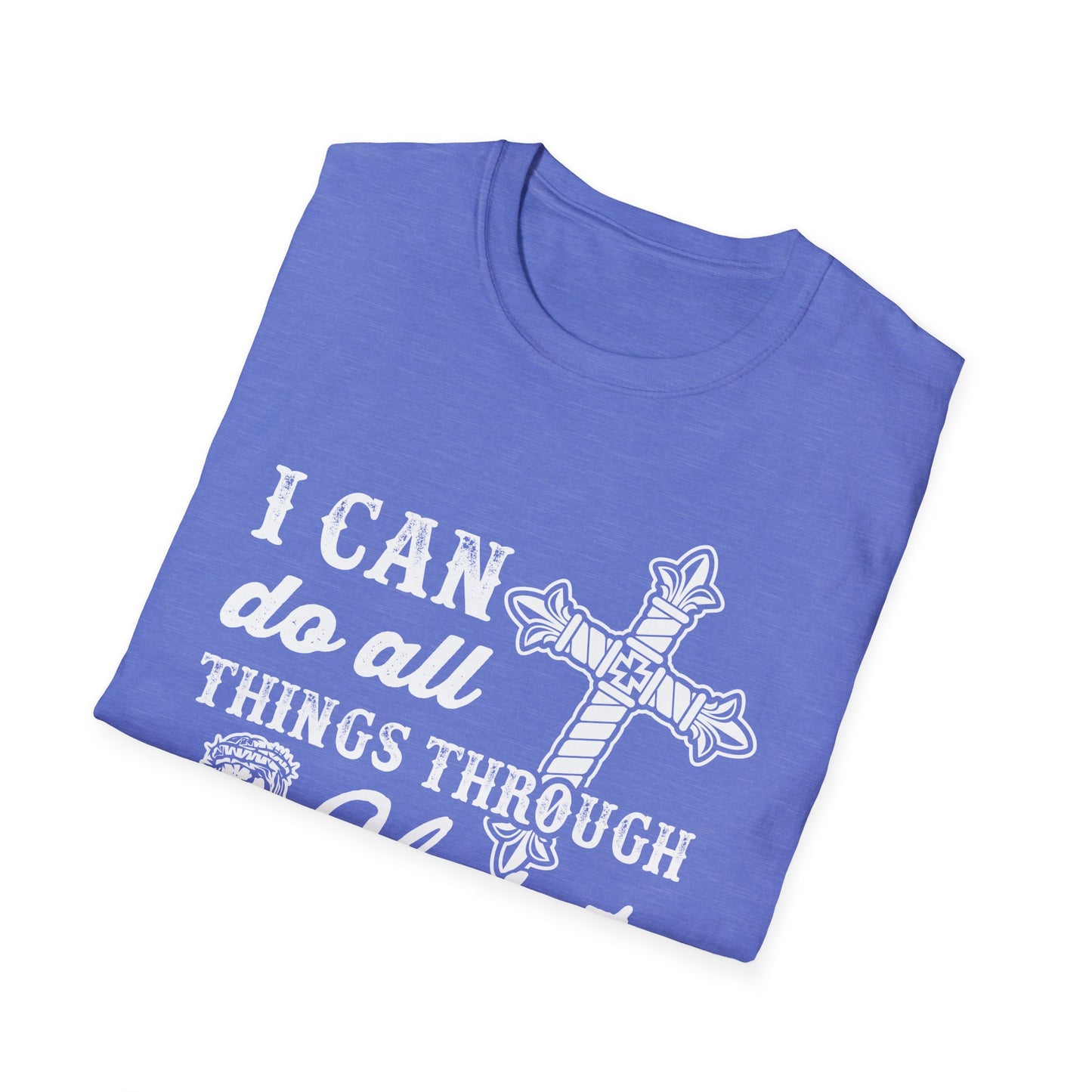 I can do all things through Christ - Unisex Softstyle T-Shirt