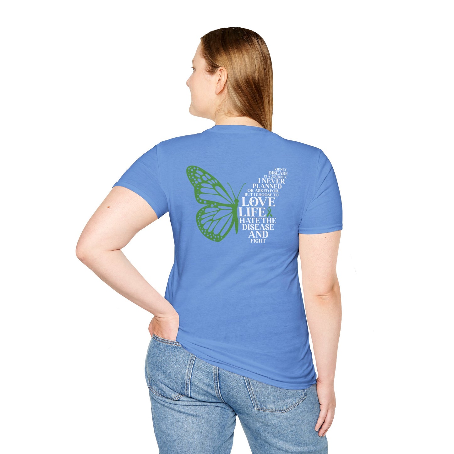 Kidney Disease Awareness GRAPHIC ON BACK ONLY T-Shirt