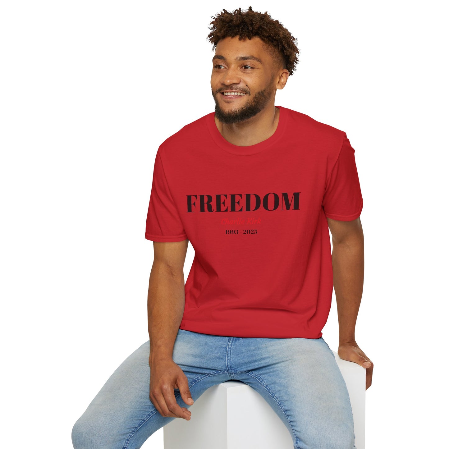 Unisex T-Shirt Charlie Kirk Freedom Shirt