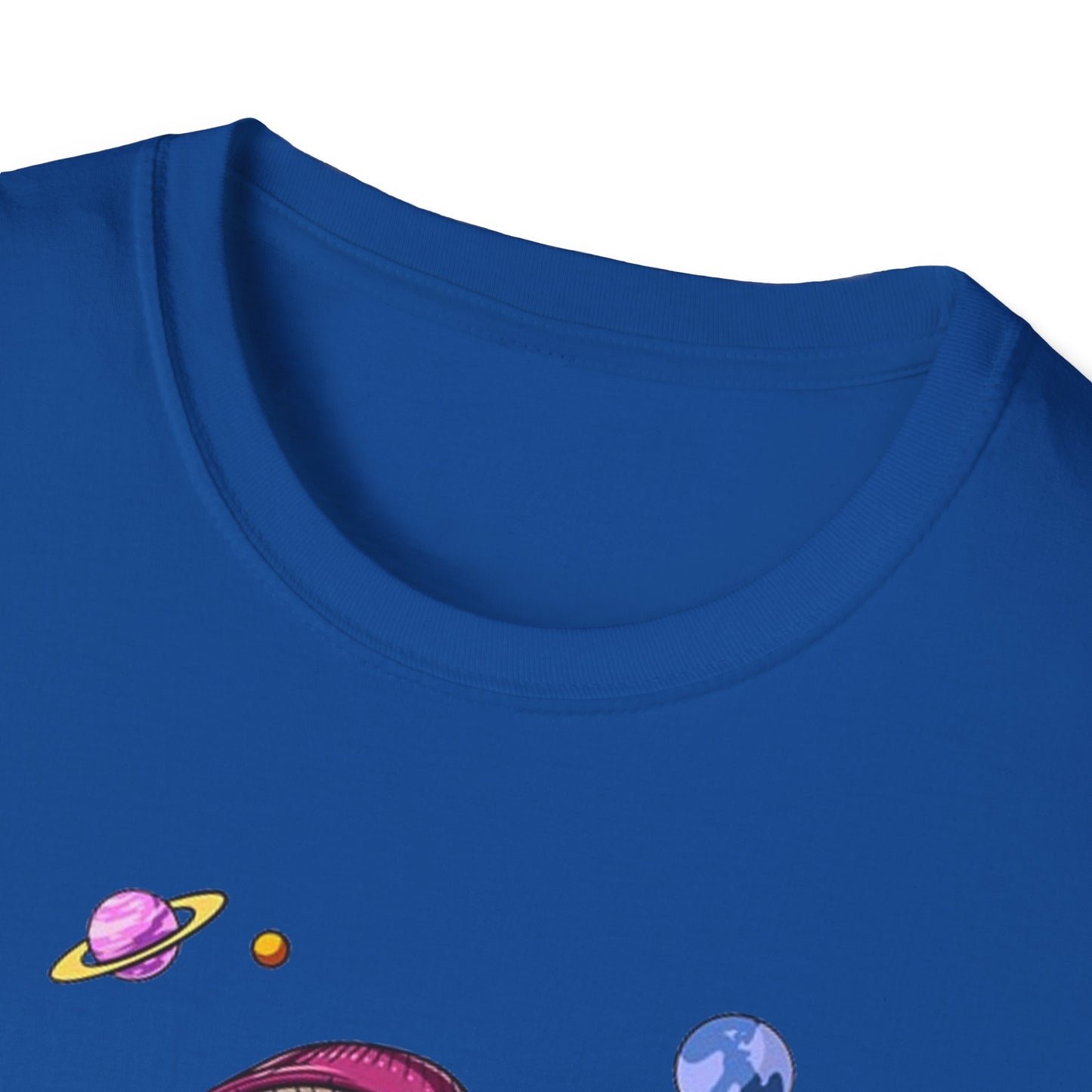 Shrooms around a campfire - Unisex Softstyle T-Shirt