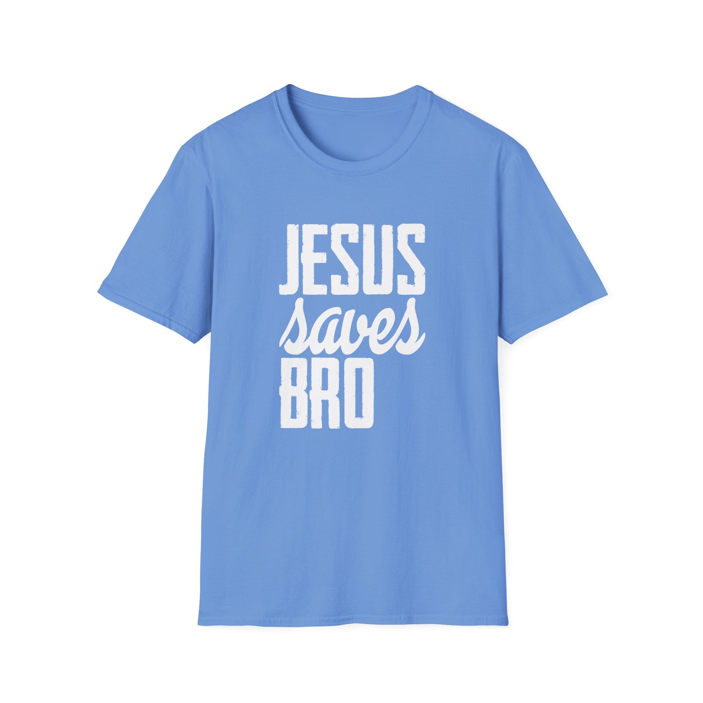 Jesus Saves Bro - Unisex Softstyle T-Shirt
