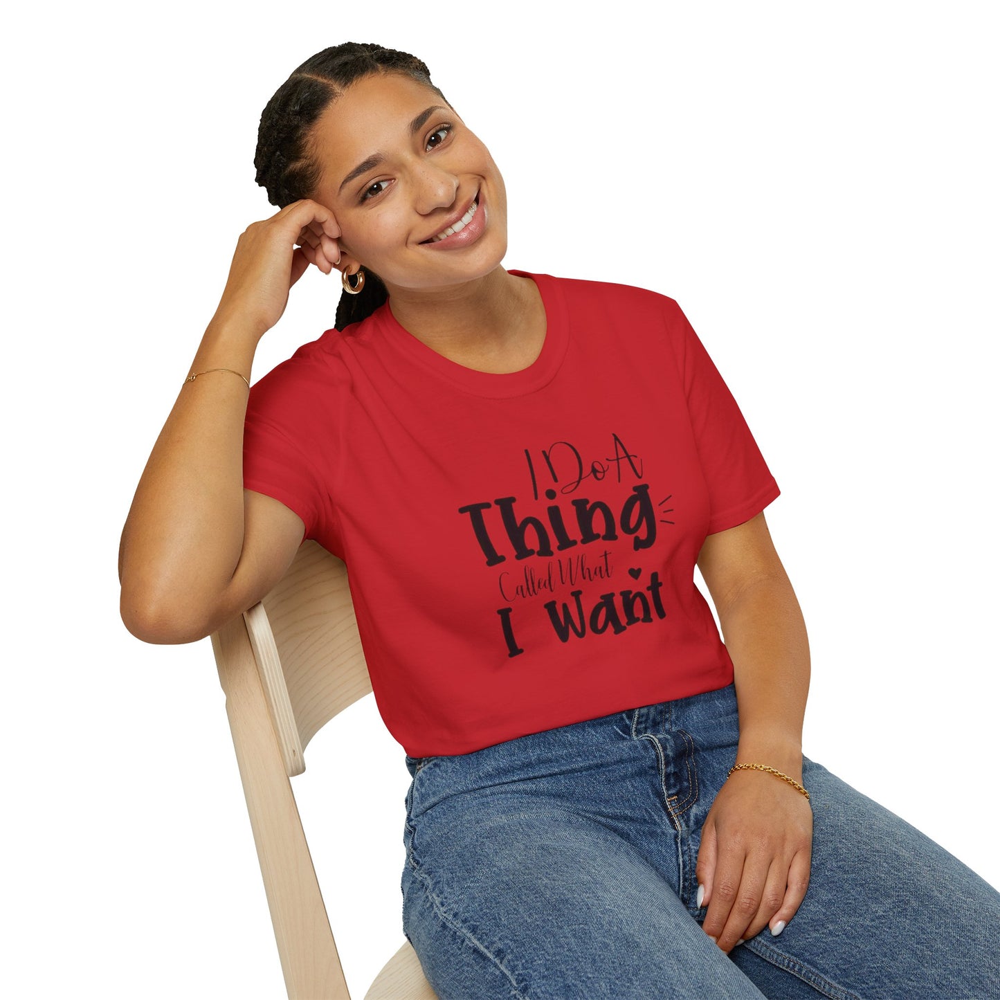 Do What You Want Unisex T-Shirt - Softstyle Tee for Self-Expression, Casual Wear, Gifts for Friends, Relaxed Fit