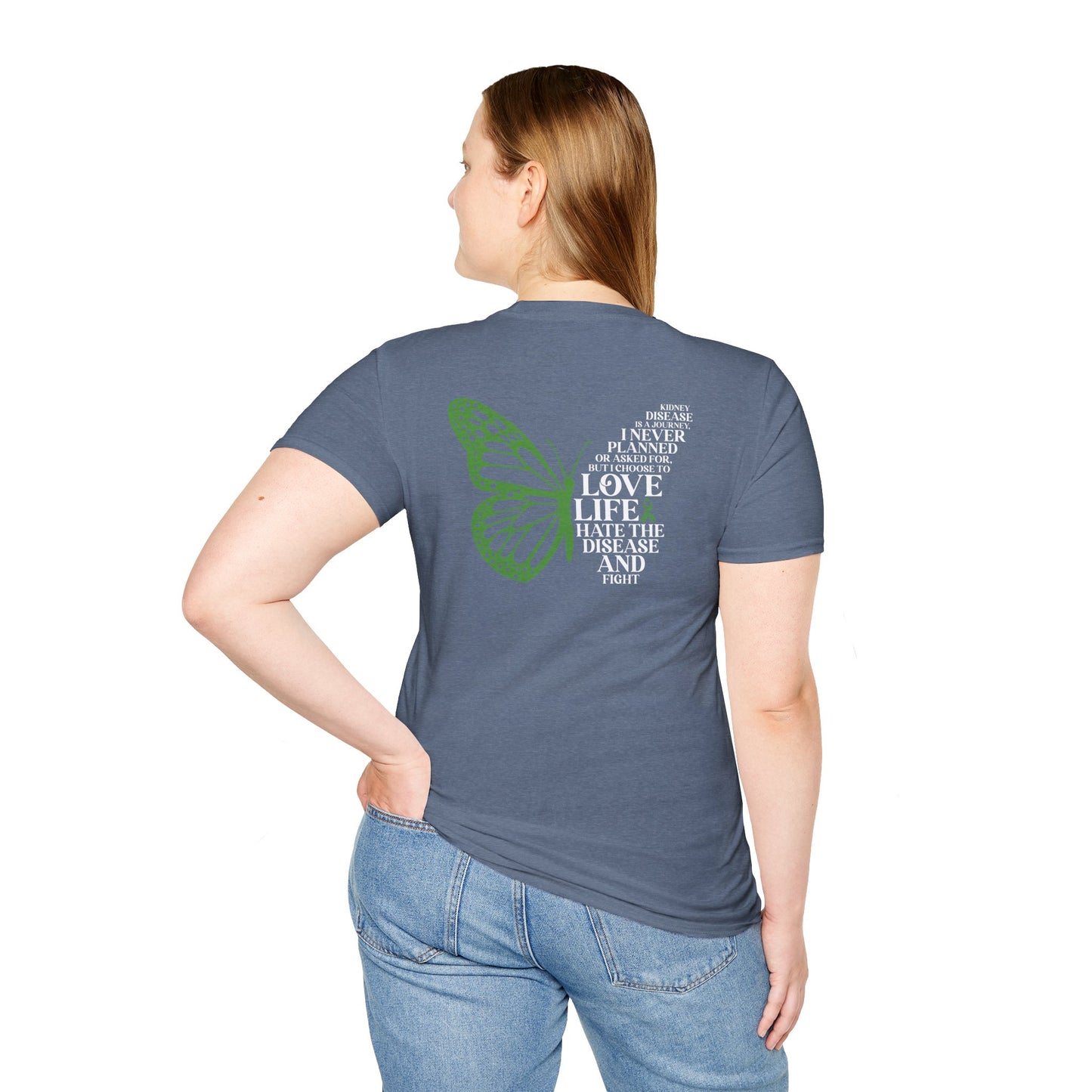Kidney Disease Awareness GRAPHIC ON BACK ONLY T-Shirt