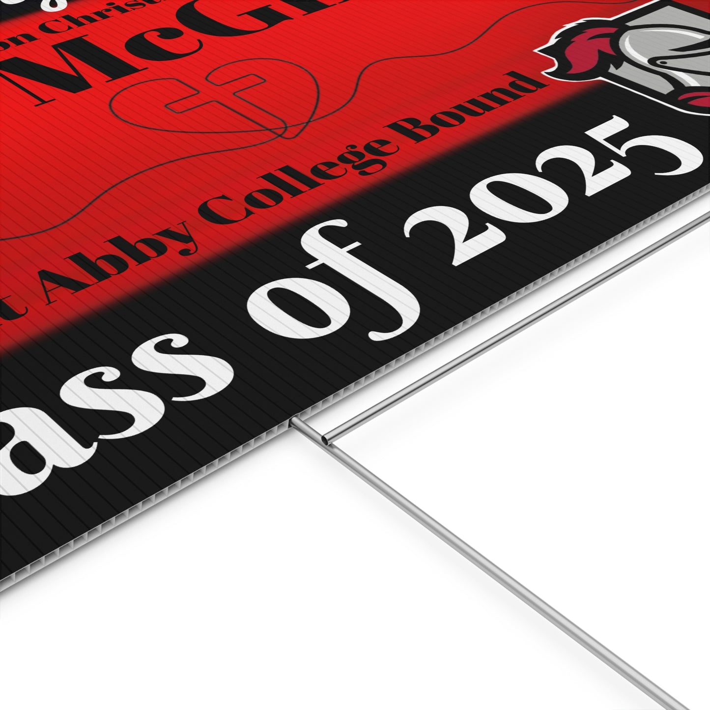 COLE class of 2025 - Plastic Yard Sign