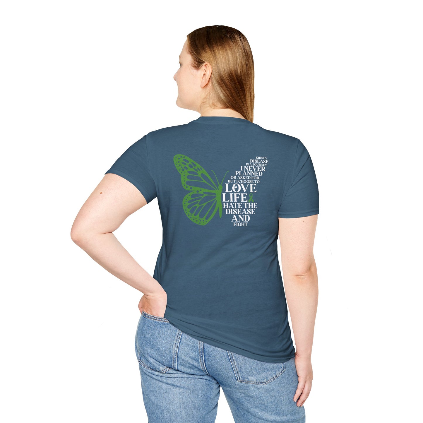 Kidney Disease Awareness GRAPHIC ON BACK ONLY T-Shirt