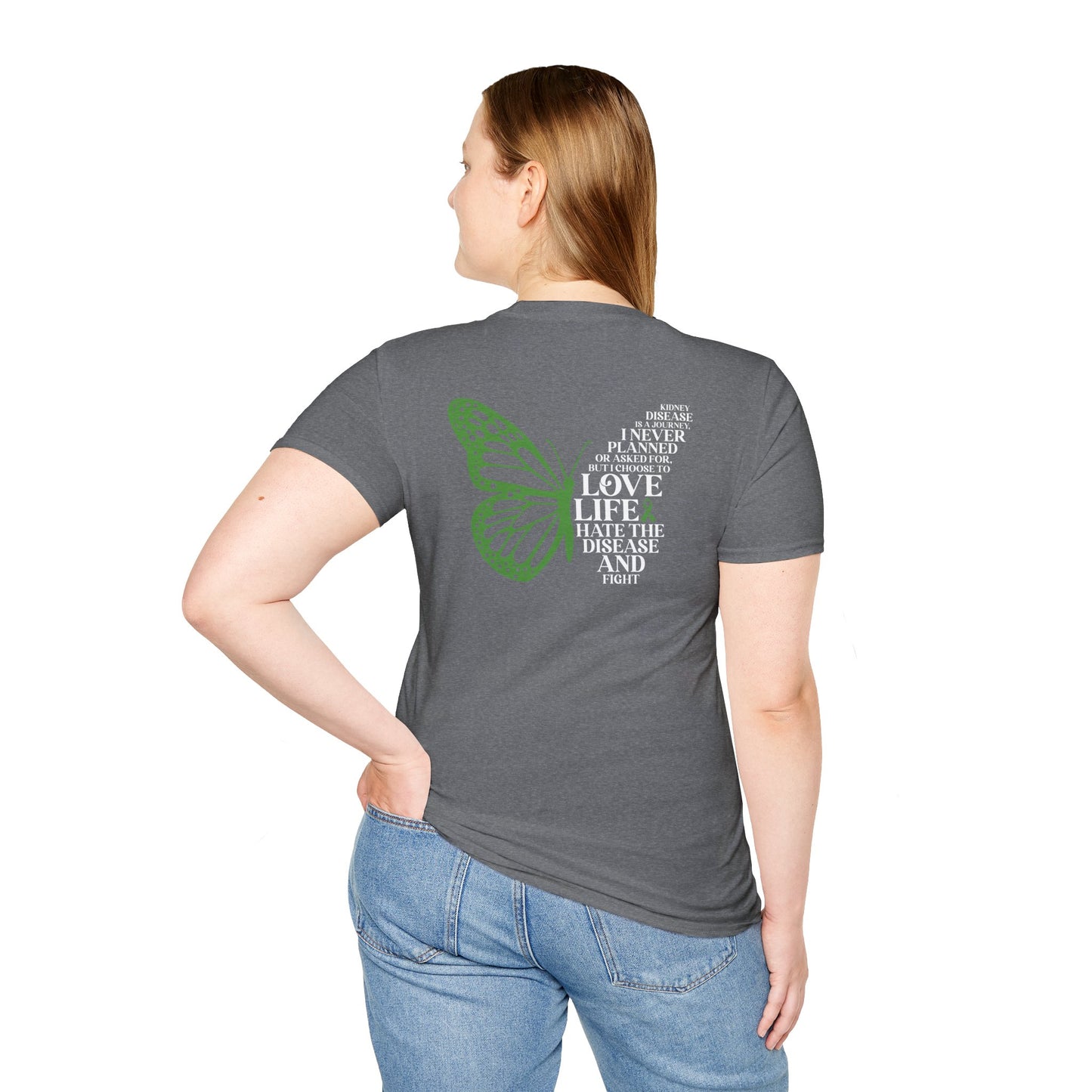 Kidney Disease Awareness GRAPHIC ON BACK ONLY T-Shirt