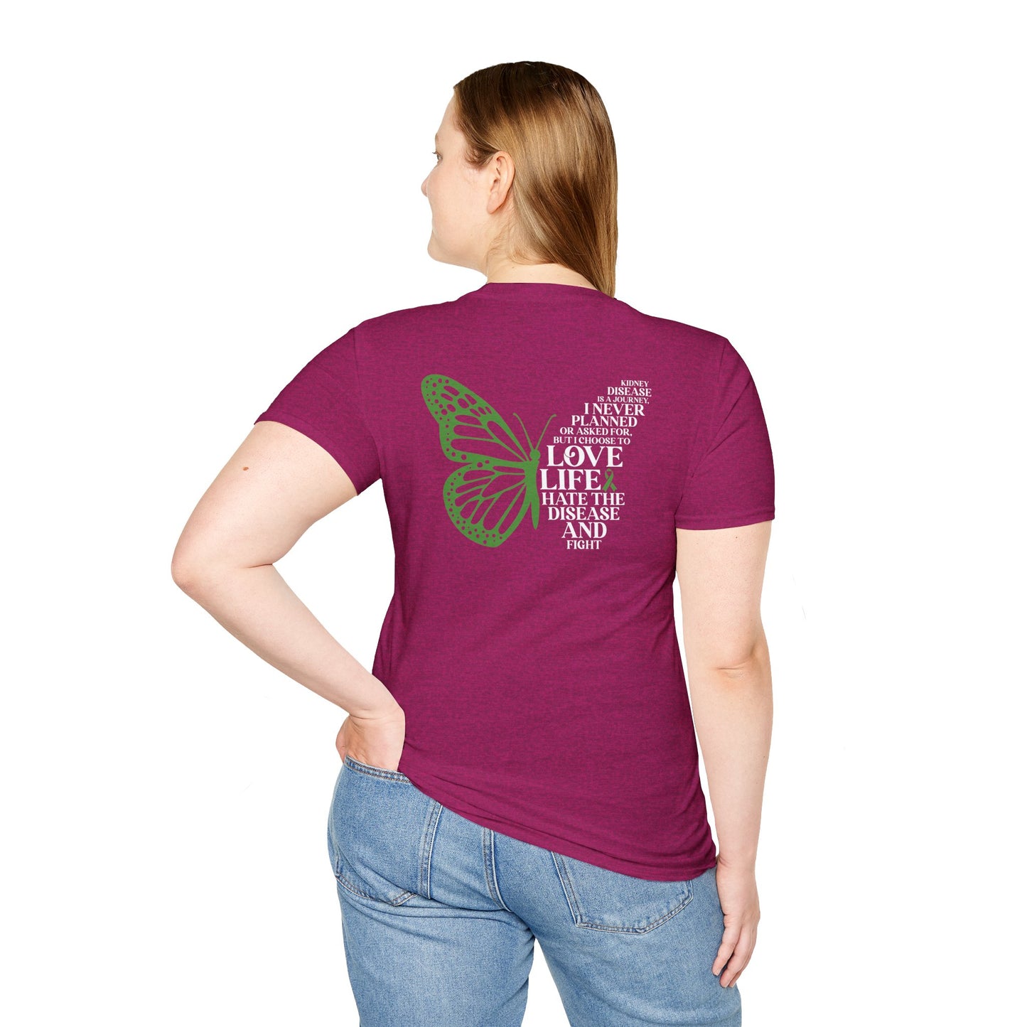 Kidney Disease Awareness GRAPHIC ON BACK ONLY T-Shirt