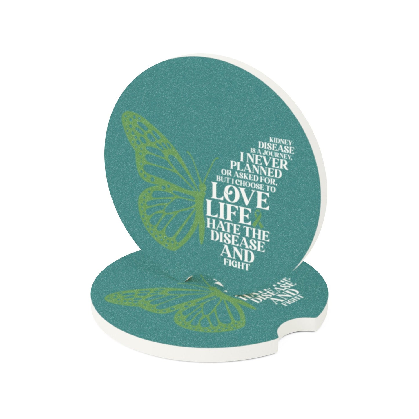 Car Coaster Polycystic Kidney Disease Awareness