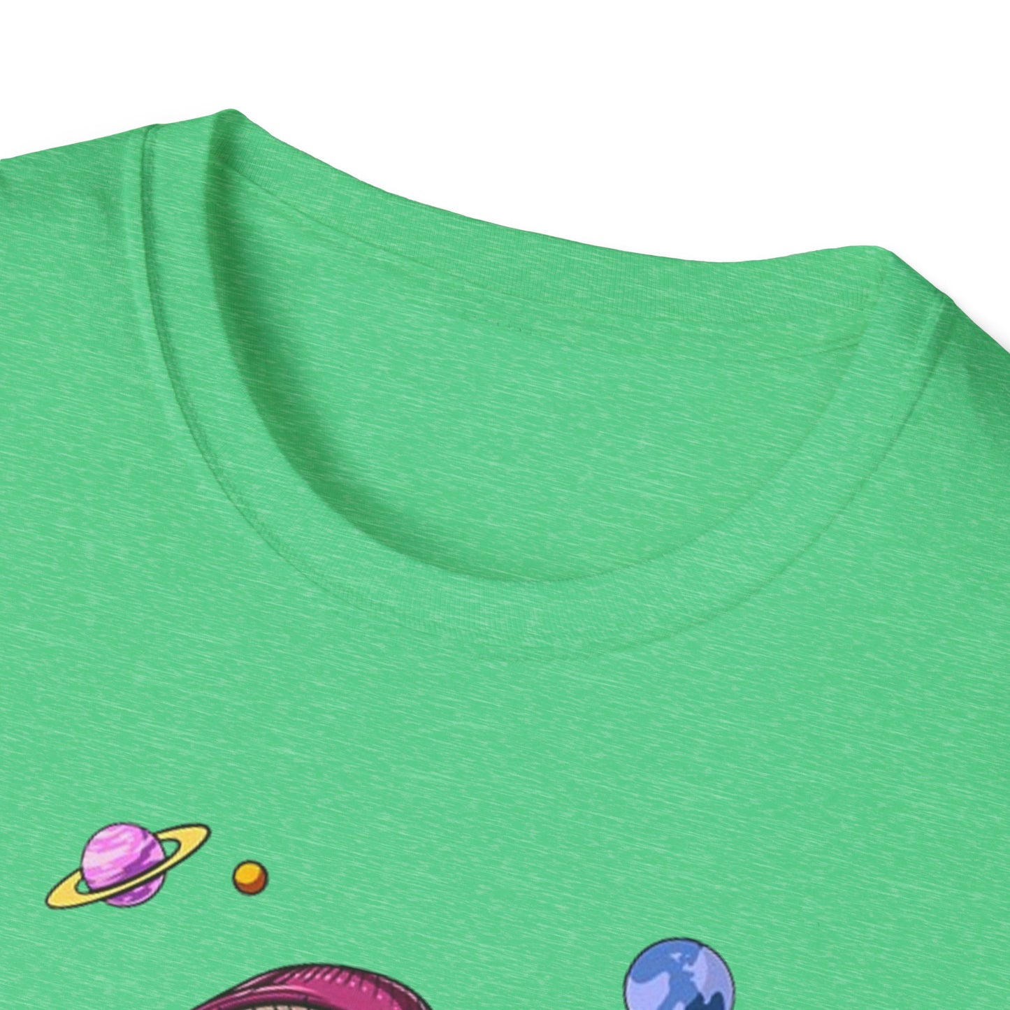 Shrooms around a campfire - Unisex Softstyle T-Shirt